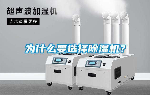 為什么要選擇除濕機？