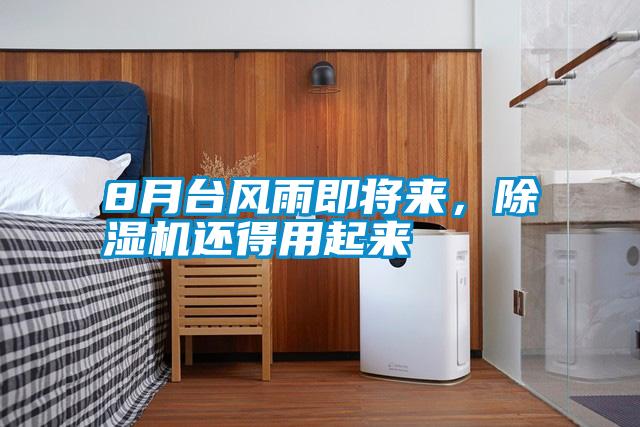 8月臺(tái)風(fēng)雨即將來(lái)，除濕機(jī)還得用起來(lái)