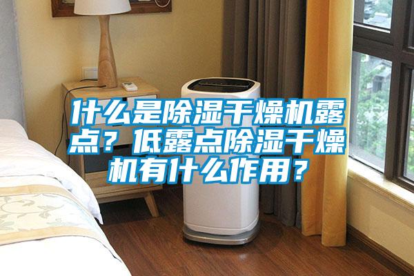 什么是除濕干燥機(jī)露點(diǎn)？低露點(diǎn)除濕干燥機(jī)有什么作用？