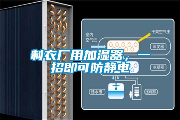 制衣廠用加濕器，一招即可防靜電