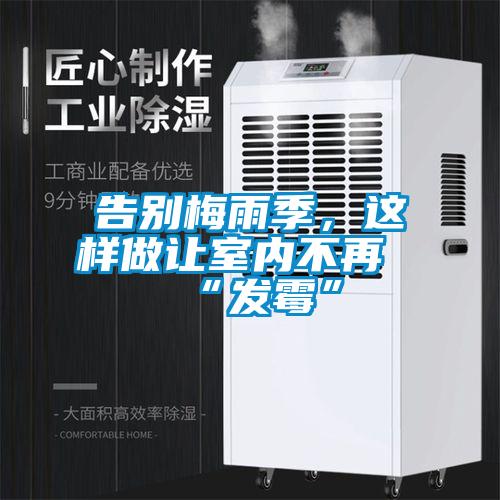 告別梅雨季，這樣做讓室內(nèi)不再“發(fā)霉”