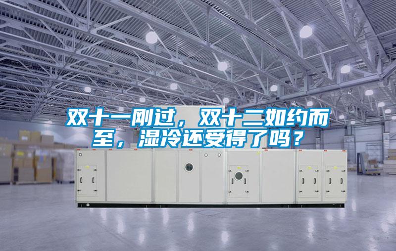 雙十一剛過，雙十二如約而至，濕冷還受得了嗎？