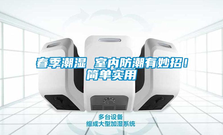 春季潮濕 室內(nèi)防潮有妙招！簡(jiǎn)單實(shí)用