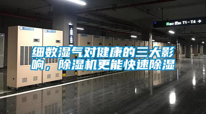 細(xì)數(shù)濕氣對(duì)健康的三大影響，除濕機(jī)更能快速除濕