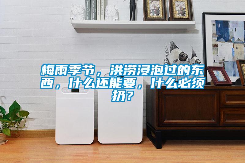 梅雨季節(jié)，洪澇浸泡過的東西，什么還能要，什么必須扔？