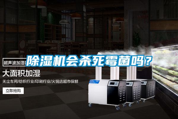 除濕機會殺死霉菌嗎？