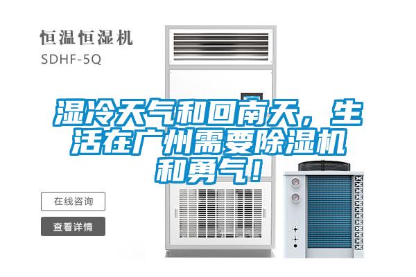 濕冷天氣和回南天，生活在廣州需要除濕機和勇氣！