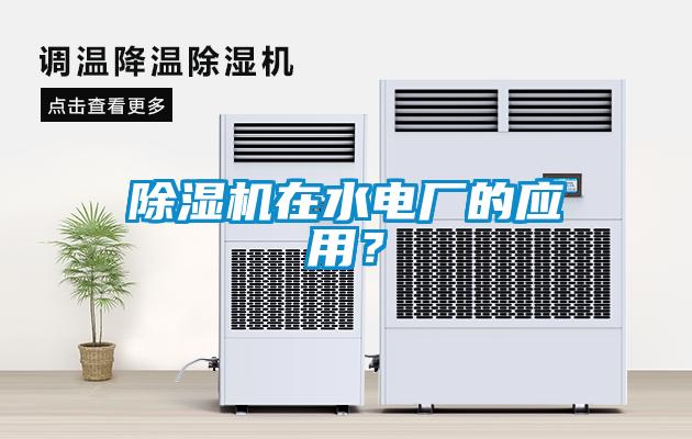 除濕機在水電廠的應(yīng)用？