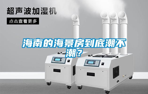 海南的海景房到底潮不潮？