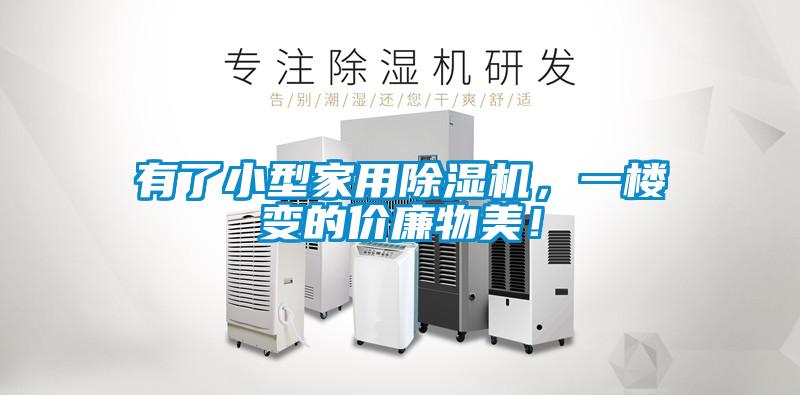 有了小型家用除濕機，一樓變的價廉物美！