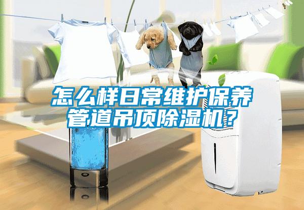 怎么樣日常維護(hù)保養(yǎng)管道吊頂除濕機(jī)？