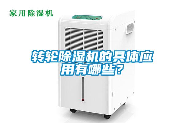 轉輪除濕機的具體應用有哪些？