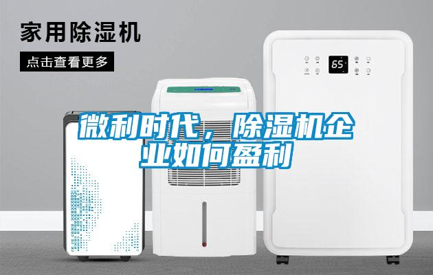 微利時(shí)代,除濕機(jī)企業(yè)如何盈利