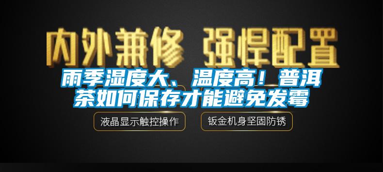 雨季濕度大、溫度高！普洱茶如何保存才能避免發(fā)霉