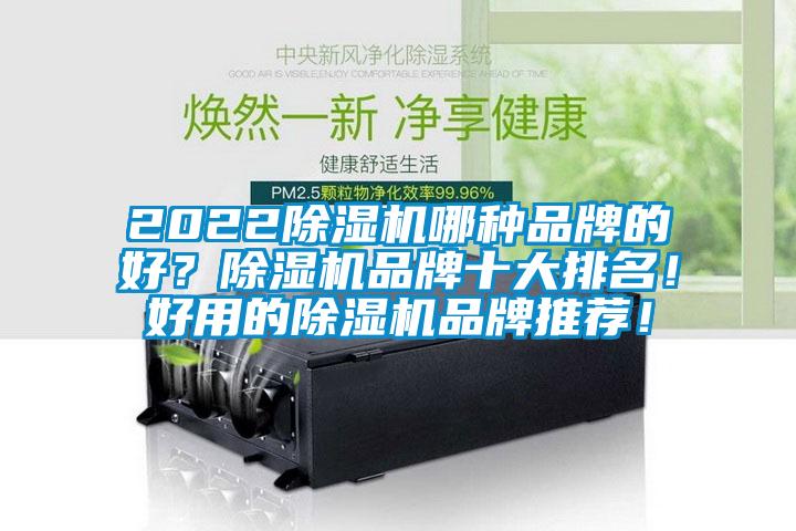2022除濕機(jī)哪種品牌的好？除濕機(jī)品牌十大排名！好用的除濕機(jī)品牌推薦！
