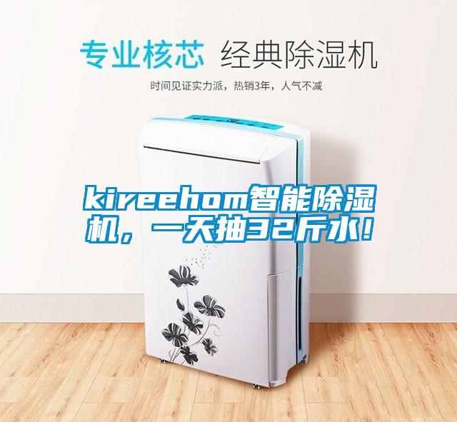 kireehom智能除濕機(jī)，一天抽32斤水！