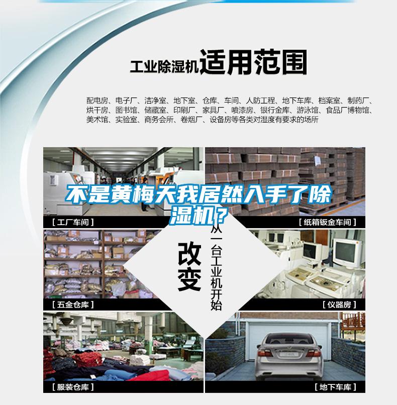 不是黃梅天我居然入手了除濕機？