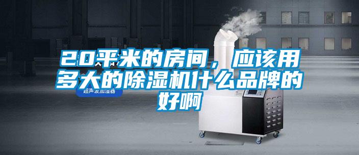 20平米的房間，應(yīng)該用多大的除濕機什么品牌的好啊