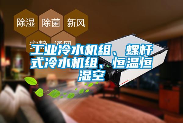 工業(yè)冷水機(jī)組、螺桿式冷水機(jī)組、恒溫恒濕空