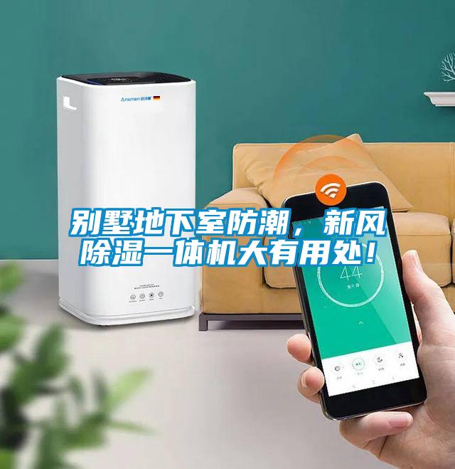 別墅地下室防潮，新風(fēng)除濕一體機(jī)大有用處！