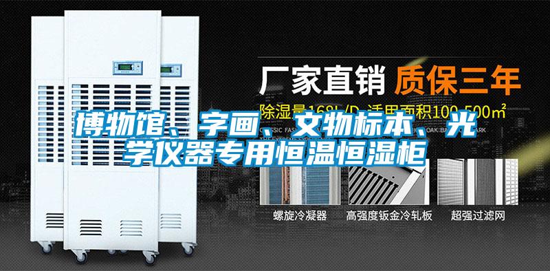 博物館、字畫、文物標本、光學儀器專用恒溫恒濕柜