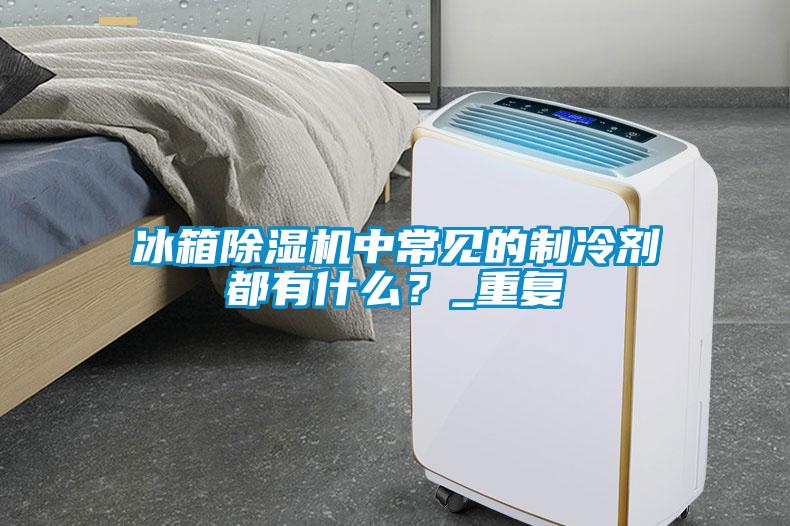 冰箱除濕機中常見的制冷劑都有什么？_重復(fù)