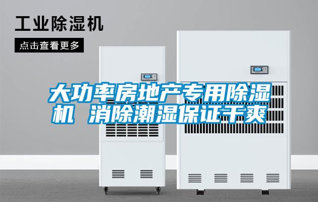 大功率房地產(chǎn)專(zhuān)用除濕機(jī) 消除潮濕保證干爽