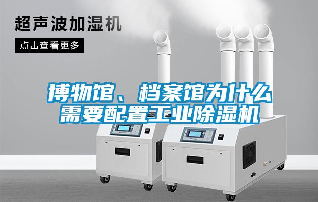 博物館、檔案館為什么需要配置工業(yè)除濕機(jī)