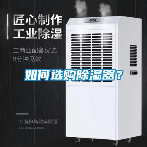 如何選購除濕器？