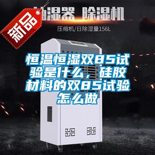 恒溫恒濕雙85試驗(yàn)是什么，硅膠材料的雙85試驗(yàn)怎么做
