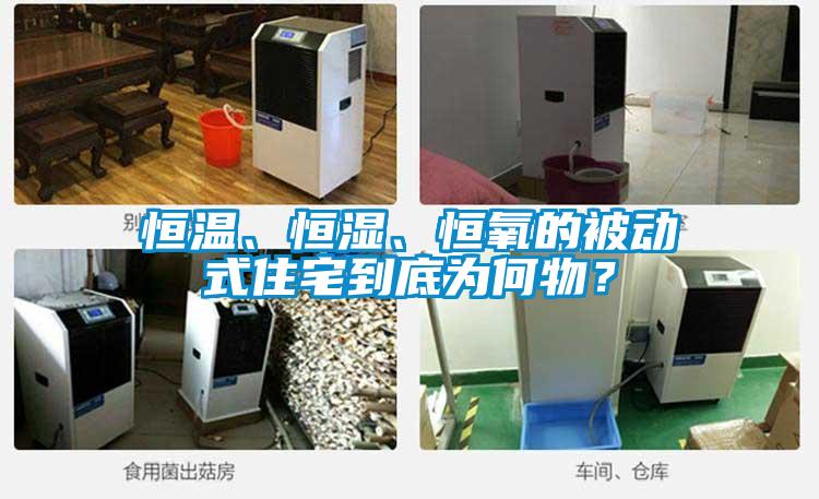 恒溫、恒濕、恒氧的被動(dòng)式住宅到底為何物？
