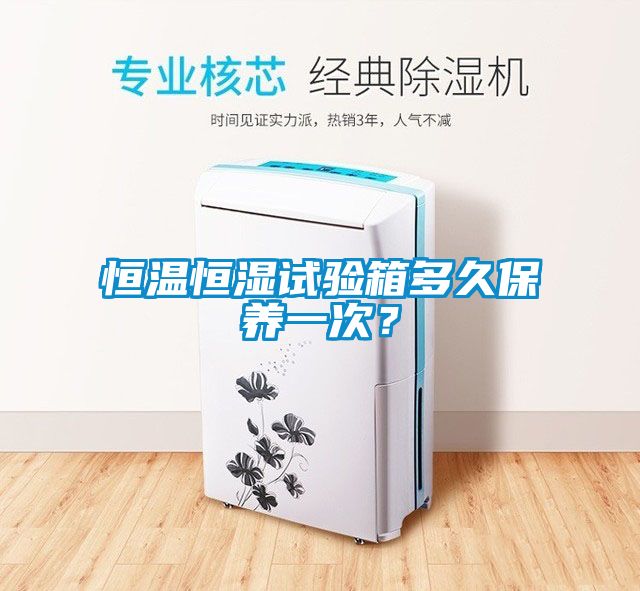 恒溫恒濕試驗(yàn)箱多久保養(yǎng)一次？