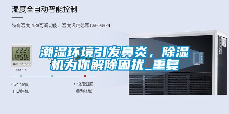 潮濕環(huán)境引發(fā)鼻炎，除濕機為你解除困擾_重復(fù)