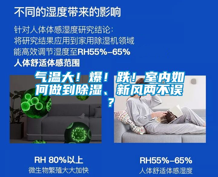 氣溫大！爆！跌！室內(nèi)如何做到除濕、新風(fēng)兩不誤？
