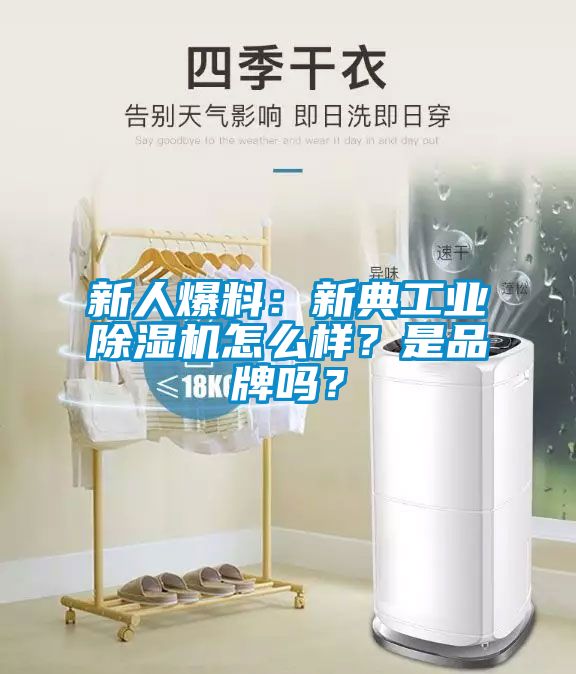 新人爆料：新典工業(yè)除濕機怎么樣？是品牌嗎？