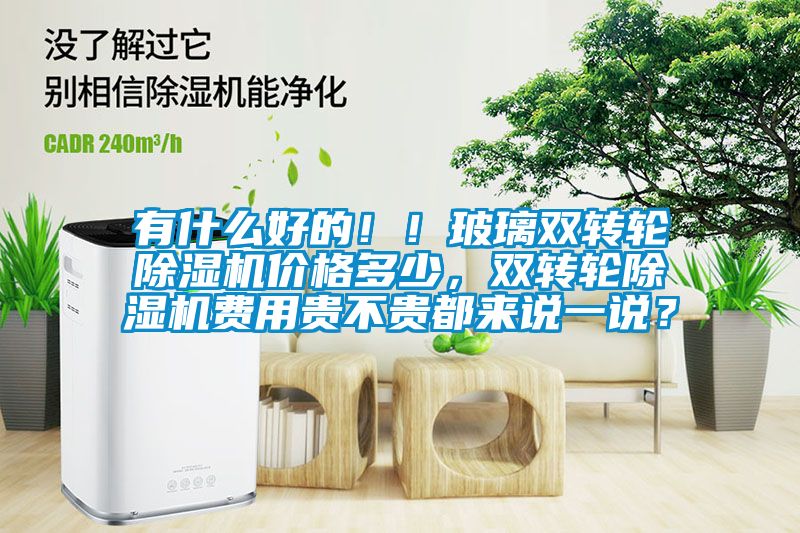 有什么好的??！玻璃雙轉(zhuǎn)輪除濕機價格多少，雙轉(zhuǎn)輪除濕機費用貴不貴都來說一說？