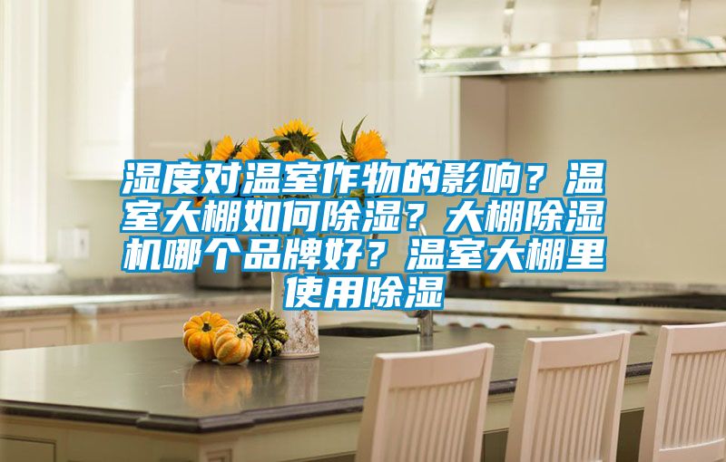 濕度對溫室作物的影響？溫室大棚如何除濕？大棚除濕機(jī)哪個品牌好？溫室大棚里使用除濕