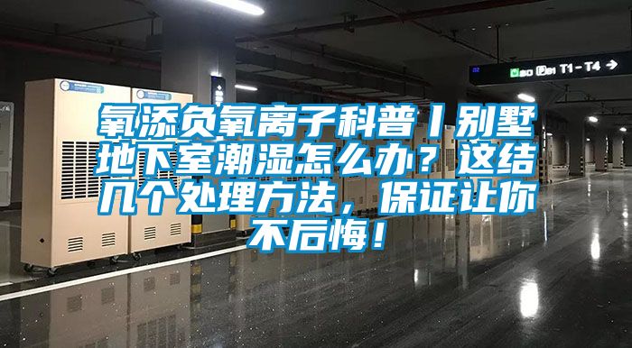 氧添負氧離子科普丨別墅地下室潮濕怎么辦？這結(jié)幾個處理方法，保證讓你不后悔！