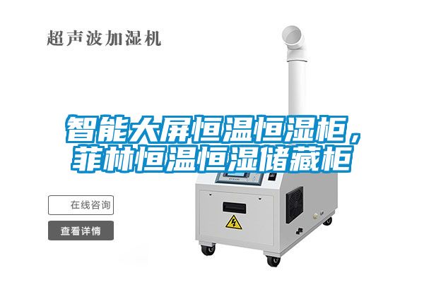 智能大屏恒溫恒濕柜，菲林恒溫恒濕儲藏柜