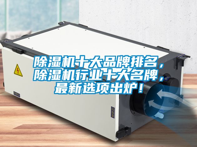 除濕機十大品牌排名，除濕機行業(yè)十大名牌，最新選項出爐！