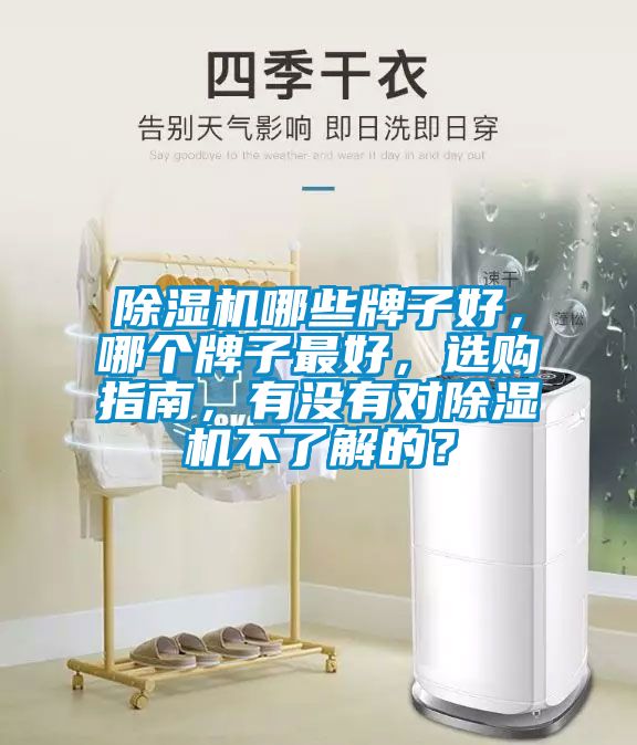 除濕機哪些牌子好，哪個牌子最好，選購指南，有沒有對除濕機不了解的？