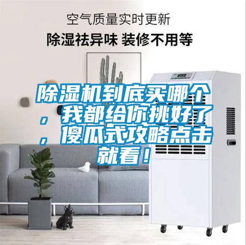 除濕機(jī)到底買哪個，我都給你挑好了，傻瓜式攻略點擊就看！