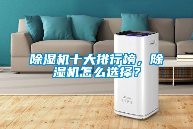除濕機十大排行榜，除濕機怎么選擇？
