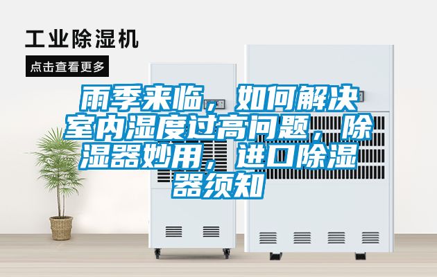 雨季來臨，如何解決室內(nèi)濕度過高問題，除濕器妙用，進(jìn)口除濕器須知