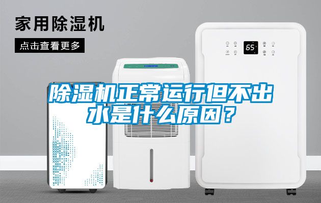 除濕機(jī)正常運(yùn)行但不出水是什么原因？