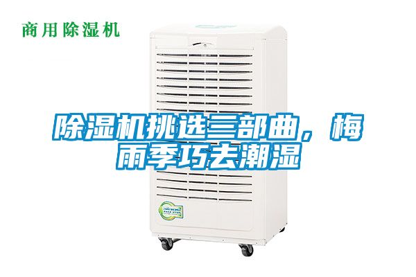 除濕機挑選三部曲，梅雨季巧去潮濕