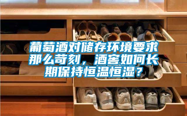 葡萄酒對(duì)儲(chǔ)存環(huán)境要求那么苛刻，酒窖如何長期保持恒溫恒濕？