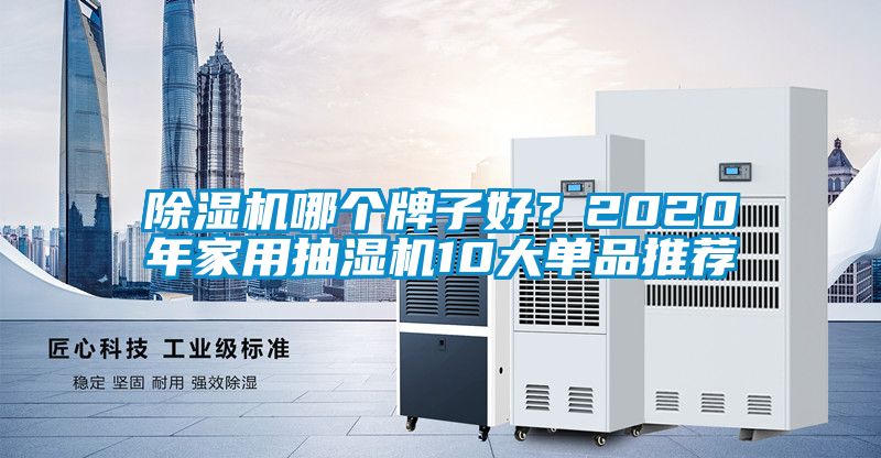 除濕機哪個牌子好？2020年家用抽濕機10大單品推薦