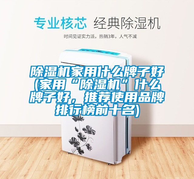 除濕機(jī)家用什么牌子好(家用“除濕機(jī)”什么牌子好，推薦使用品牌排行榜前十名)