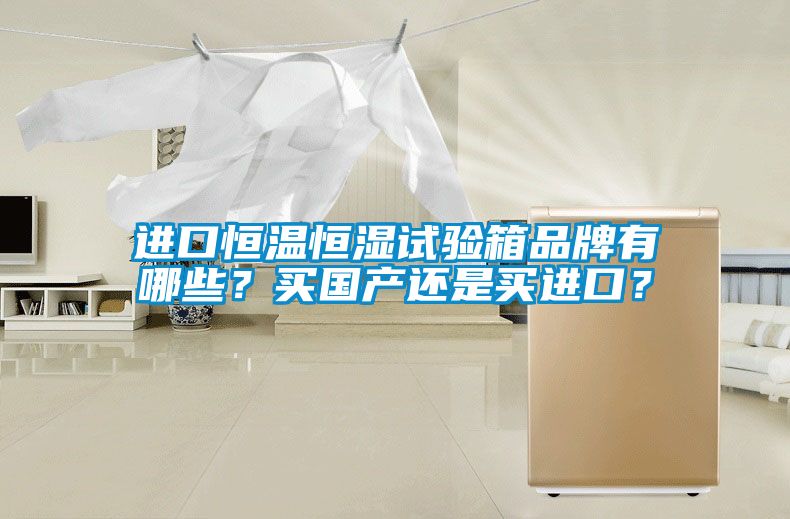 進(jìn)口恒溫恒濕試驗(yàn)箱品牌有哪些？買國產(chǎn)還是買進(jìn)口？